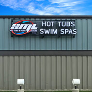 Combination - Frontlit Channel letters and Box sign